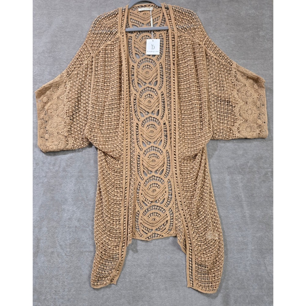 Do everything in Love Kimono Cardigan Crochet Western Cowgirl Boho Festival